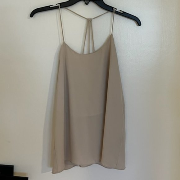 Taupe Strappy Cami - Picture 1 of 3